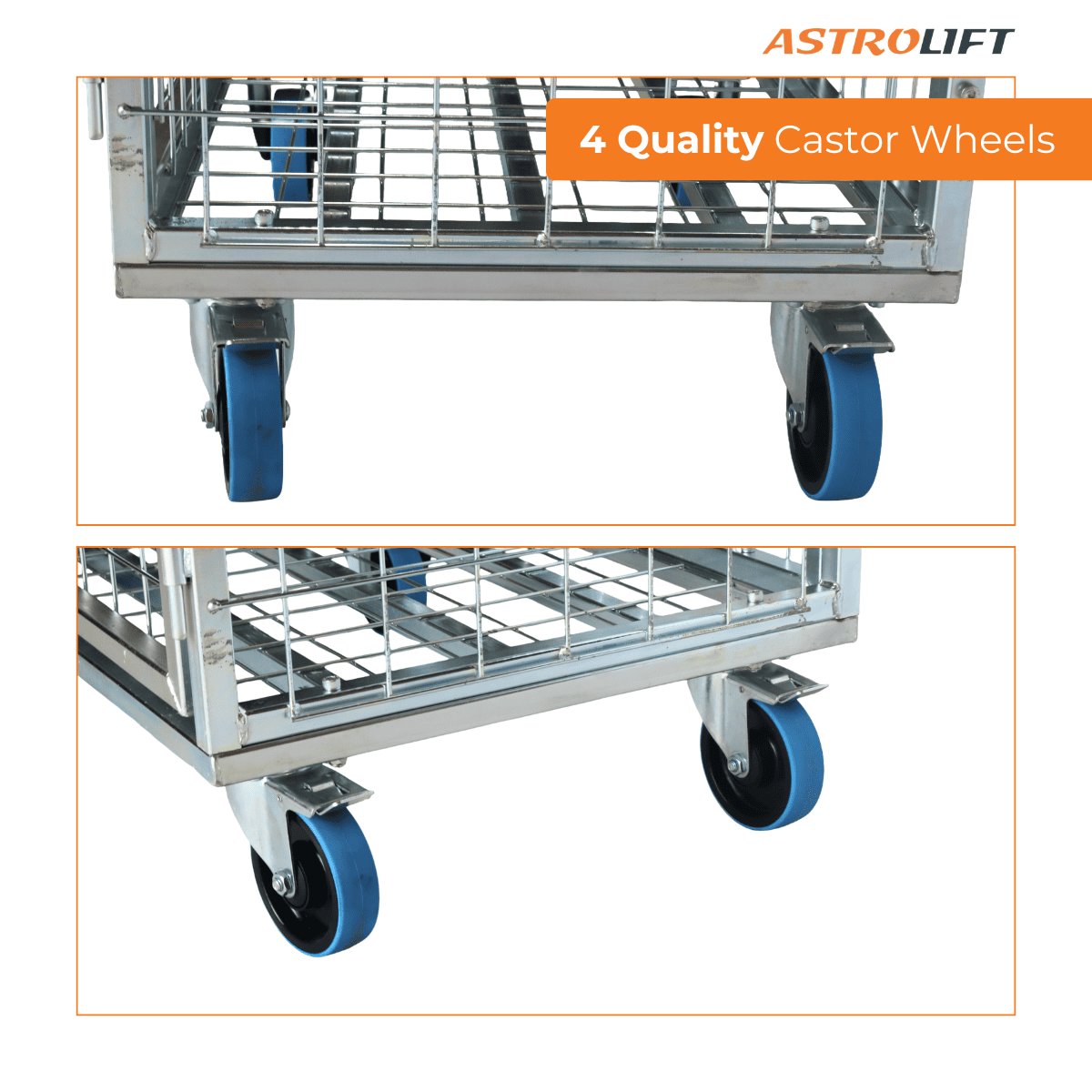 Buy Multi Purpose Cage Trolley in Cage Trolley from Astrolift NZ